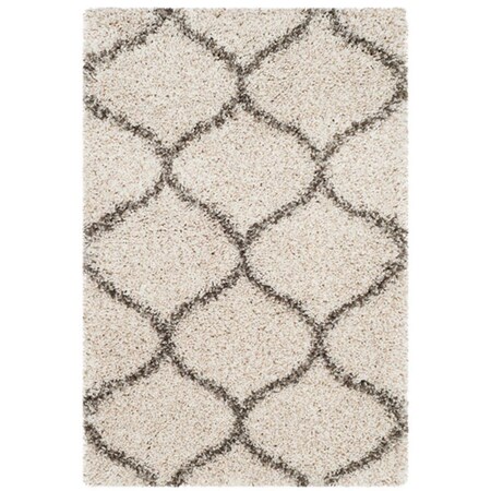 Safavieh Hudson Shag Accent Area Rug, Ivory and Grey - 2 x 3 ft. SGH280A-2